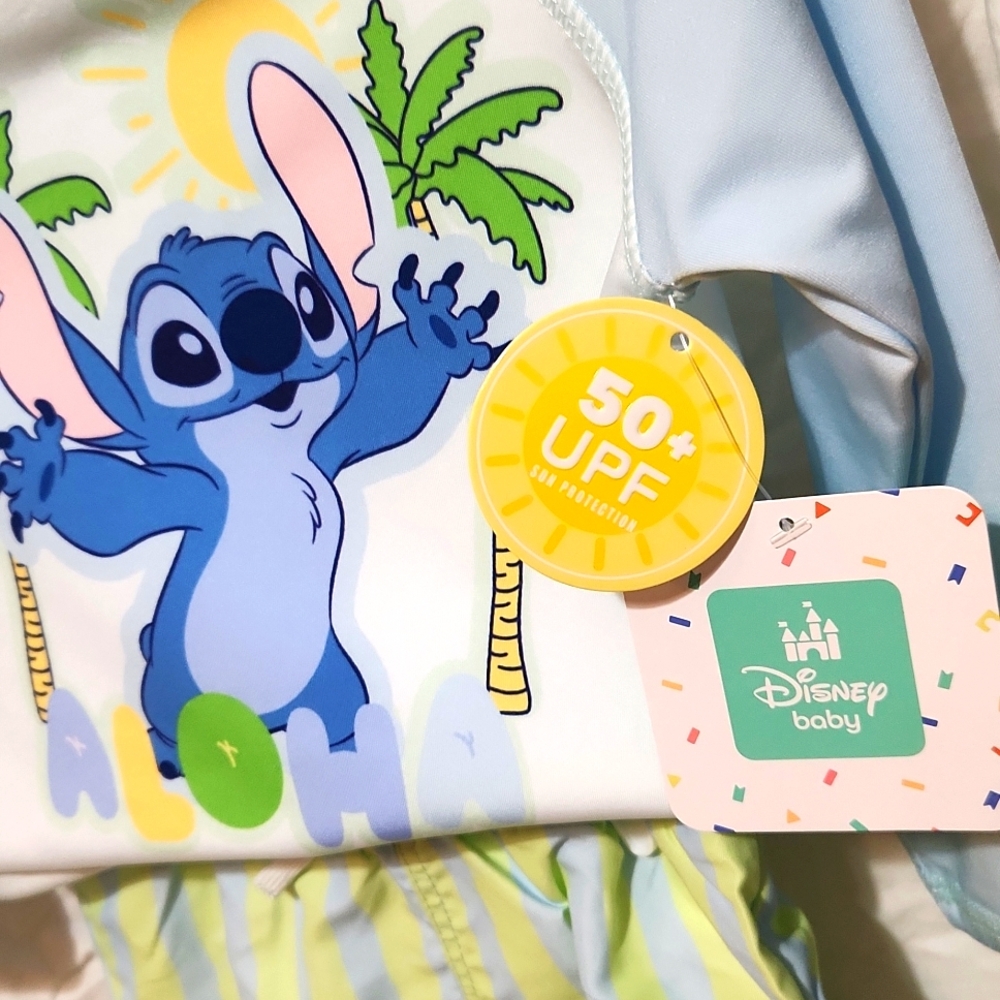 STITCH SPF SUMMER TOP AND BATHING SUIT SET - Picture 2 of 7
